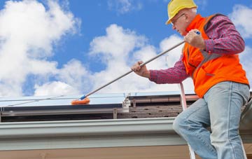 Glan Dwyfach soft wash roof cleaning